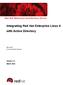 Integrating Red Hat Enterprise Linux 6 with Active Directory. Mark Heslin Principal Software Engineer