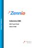 PRODUCT MANUAL. InZennio Z38i. KNX Touch Panel ZN1VI-TP38i. Program version: 2.2 Manual edition: a