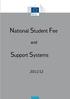 National Student Fee and Support S S y Systems 2011/12