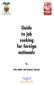 Guide to job seeking for foreign nationals Elisa Bulleri and Romina Pelosini