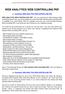 WEB ANALYTICS WEB CONTROLLING PDF