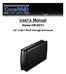 User s Manual. Home CR-H212. 2.5 2-BAY RAID Storage Enclosure