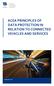ACEA PRINCIPLES OF DATA PROTECTION IN RELATION TO CONNECTED VEHICLES AND SERVICES