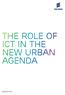 The role of ICT in the new urban agenda