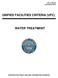 UNIFIED FACILITIES CRITERIA (UFC) WATER TREATMENT