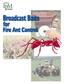 Broadcast Baits for Fire Ant Control