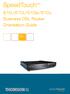 SpeedTouch TM. 610/610i/610s/610v Business DSL Router Orientation Guide 600 SERIES