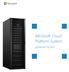 Microsoft Cloud Platform System. powered by Dell