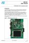 UM1461 User manual. STM3240G-EVAL evaluation board. Introduction