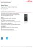 Data Sheet Fujitsu ESPRIMO P920 E90+ Desktop PC