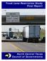 Truck Lane Restriction Study Final Report