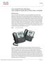 Cisco Unified IP Phone 500 Series: Cisco Unified IP Phones 521G, 521SG, 524G, and 524SG