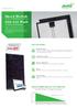 Smart Module (MONO CRYSTALLINE BLACK MODULE) 250-315 Watt POWER OUTPUT RANGE