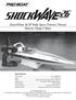 ShockWave 26 EP Rally Sport Owners Manual Electric Deep-V Boat