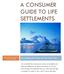 A CONSUMER GUIDE TO LIFE SETTLEMENTS