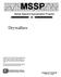 MSSP. Drywallers. Market Segment Specialization Program. Department of the Treasury Internal Revenue Service Training 3147-124 (8-98) TPDS No.
