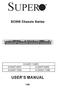 SUPER USER S MANUAL. SC808 Chassis Series SC808T-1200W. 1.0b