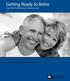KPERS. Getting Ready to Retire Your KP&F Pre-Retirement Planning Guide. re-retirement PlanningGuide