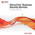 Worry-Free TM Business Security Services