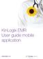 KinLogix EMR User guide mobile application