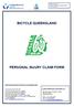 PERSONAL INJURY CLAIM FORM