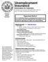 Unemployment Insurance Information for Claimants