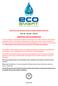 INSTALLATION INSTRUCTIONS & HOME OWNERS MANUAL ECO 18 ECO 24 ECO 27 IMPORTANT SAFETY INFORMATION