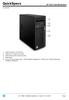 QuickSpecs. HP Z230 Tower Workstation. Overview