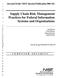Supply Chain Risk Management Practices for Federal Information Systems and Organizations