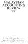 MALAYSIAN ACCOUNTING REVIEW Volume 7 No. 1 July 2008