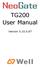 TG200 User Manual. Version 5.10.0.87