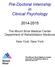 Pre-Doctoral Internship in Clinical Psychology