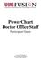 PowerChart Doctor Office Staff Participant Guide
