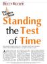 July 2013. Standing. and 21 life/health carriers kept their A or higher rating intact for at least 50 consecutive years. property/casualty writers