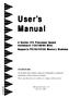 User s Manual. mainboard (133/100/66 MHz) TRADEMARK