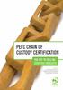 pefc Chain of Custody Certification