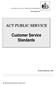 Customer Service Standards