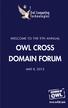 OWL CROSS DOMAIN FORUM