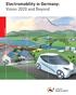 Issue 2015/2016. Electromobility in Germany: Vision 2020 and Beyond