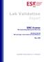 Lab Validation Report