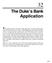 The Duke s Bank Application
