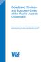 Broadband Wireless and European Cities at the Public-Access Crossroads
