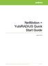 NetMotion + YubiRADIUS Quick Start Guide