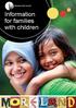 Information for families with children