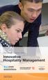 Innovative Hospitality Management