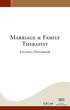 Marriage & Family Therapist