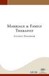 Marriage & Family Therapist