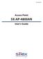 Access Point SX-AP-4800AN User's Guide