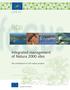 Integrated management of Natura 2000 sites