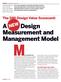 A Design Measurement and Management Model